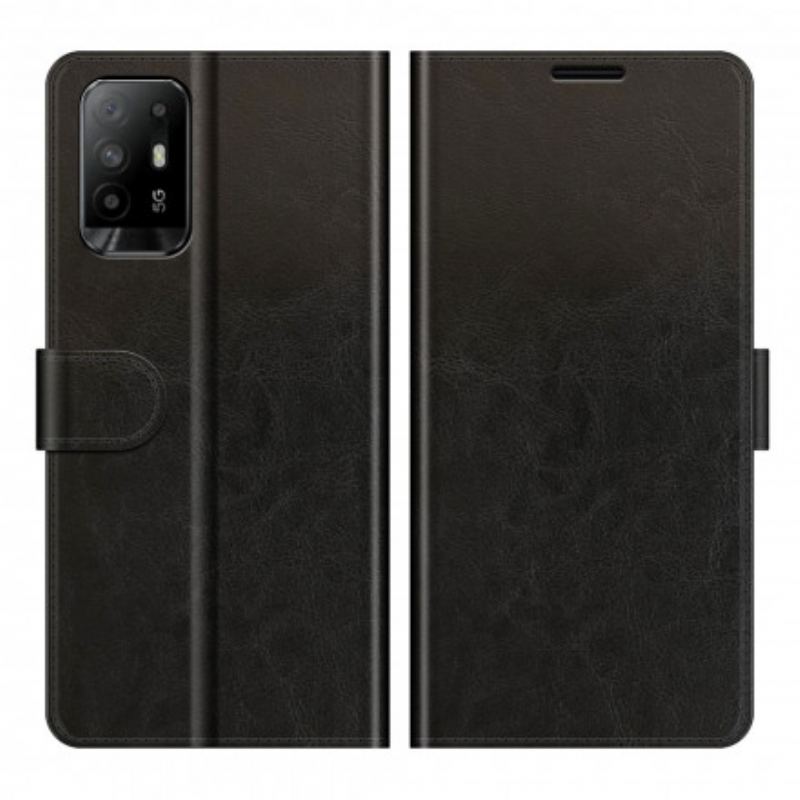 Flip Cover Oppo A94 5G Ultra Imiteret Læder