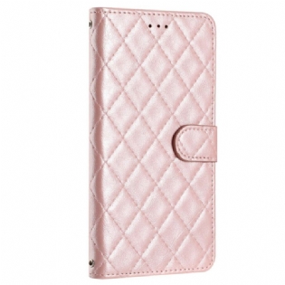 Flip Cover Samsung Galaxy S24 Fe Quiltet Design