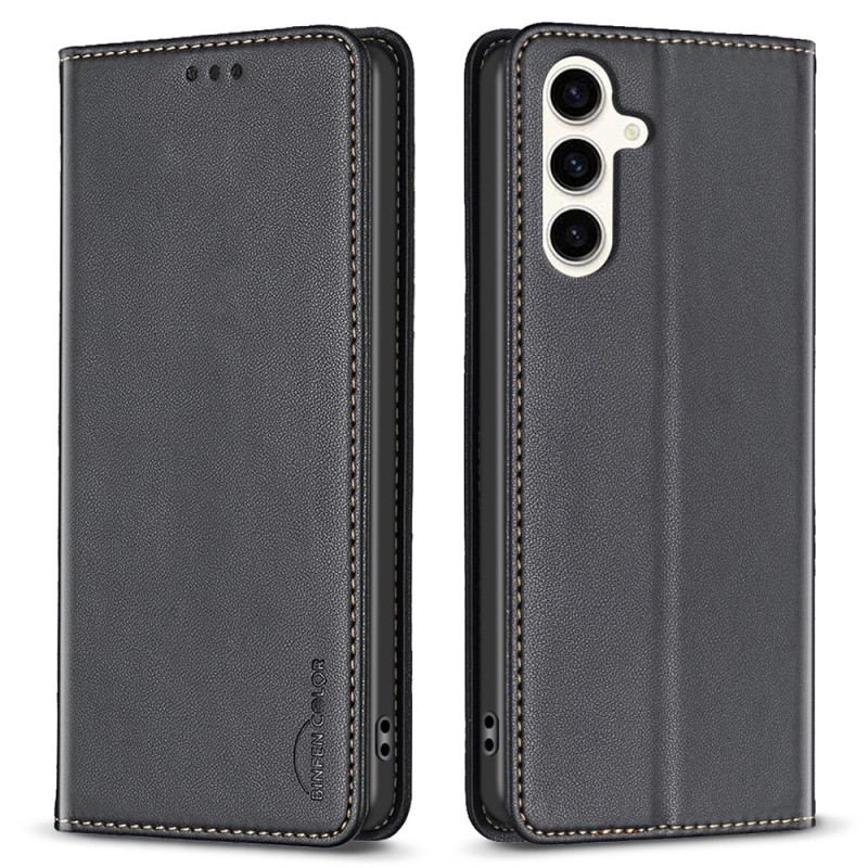 Læder Cover Samsung Galaxy S24 Fe Telefon Etui Binfen Farve