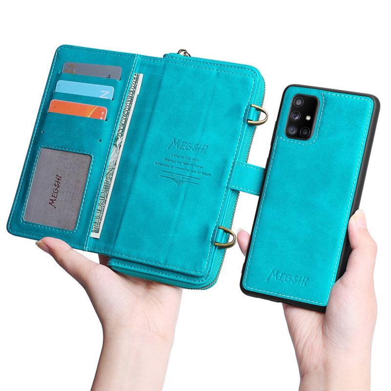 Flip Cover Samsung Galaxy A71 5G Megshi Aftagelig