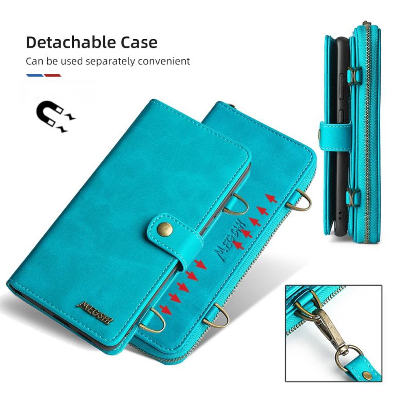 Flip Cover Samsung Galaxy A71 5G Megshi Aftagelig