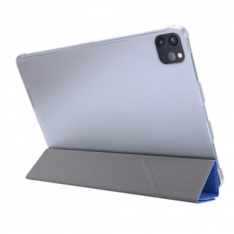 Cover iPad Pro 12.9" (2022) Imiteret Læder Silke Tekstur