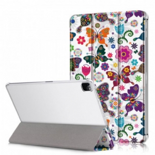Cover iPad Pro 12.9" (2022) Retro Sommerfugle