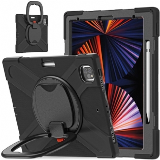 Cover iPad Pro 12.9" (2022) Ultra Resistent Roterende Ring-støtte