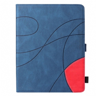 Flip Cover iPad Pro 12.9" (2022) Tofarvet Design