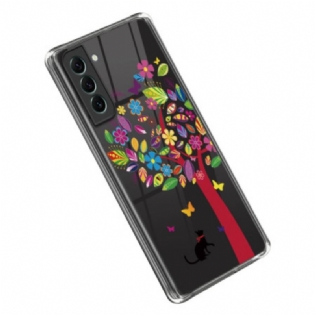 Cover Samsung Galaxy S23 Plus 5G Træ Og Kat