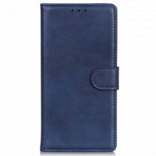 Flip Cover Motorola Edge 20 Pro Effekt Af Mat Læder