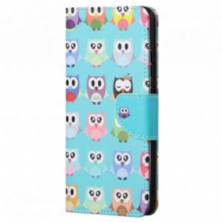 Flip Cover Motorola Edge 20 Pro Flere Ugler