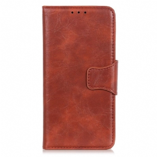 Flip Cover Moto G71 5G Læder Cover Dobbeltsidet Magnetisk Klap