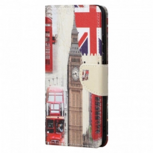 Flip Cover Moto G71 5G London Liv