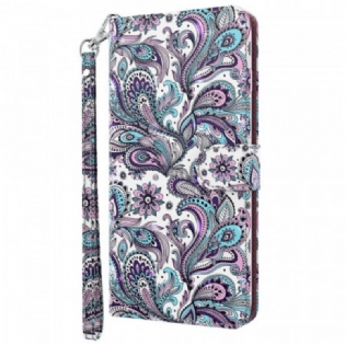 Flip Cover Moto G71 5G Paisley