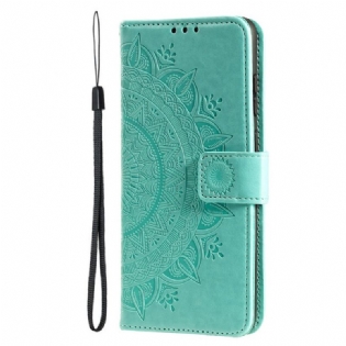 Flip Cover Moto G71 5G Sol Mandala