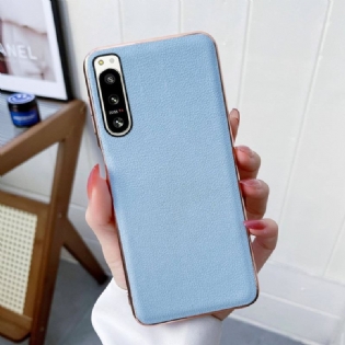 Cover Sony Xperia 5 IV Ægte Læder