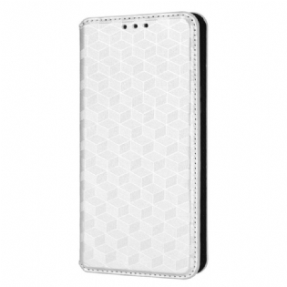 Cover Sony Xperia 5 IV Flip Cover 3d Tekstur