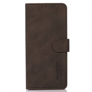Flip Cover Sony Xperia 5 IV Khazneh Fashion Læder Effekt