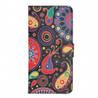 Læder Cover Huawei P Smart S Galaxy Design
