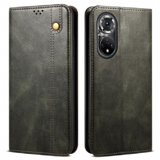 Cover Honor 50 Pro Flip Cover Pro Voksbehandlet Kunstlæder