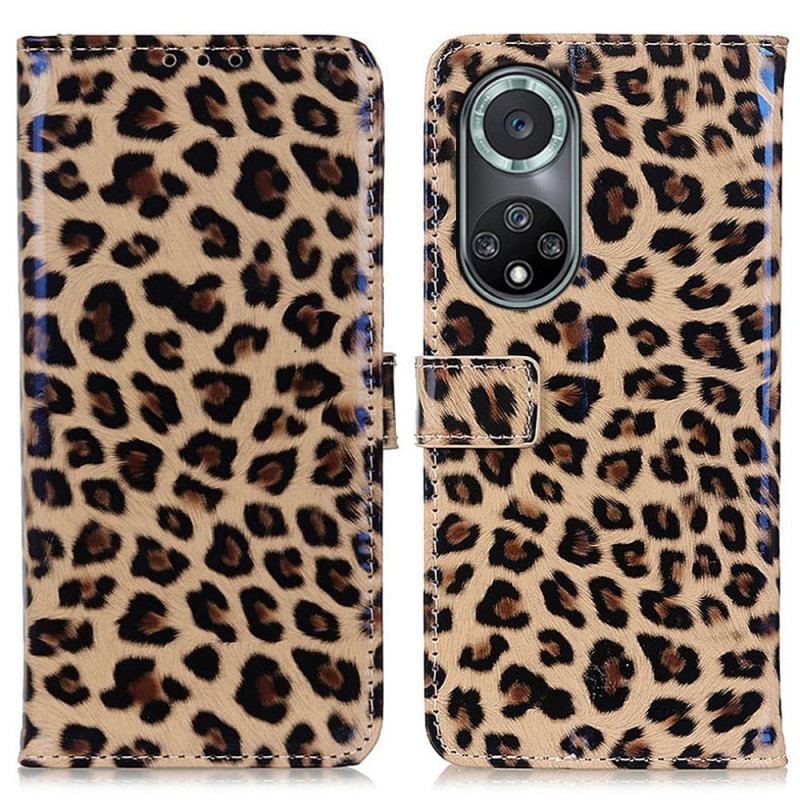Flip Cover Huawei Nova 9 Pro Almindelig Leopard