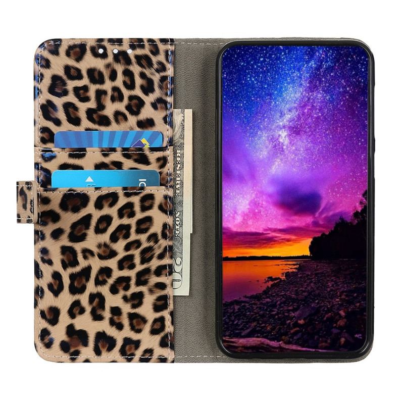 Flip Cover Huawei Nova 9 Pro Almindelig Leopard