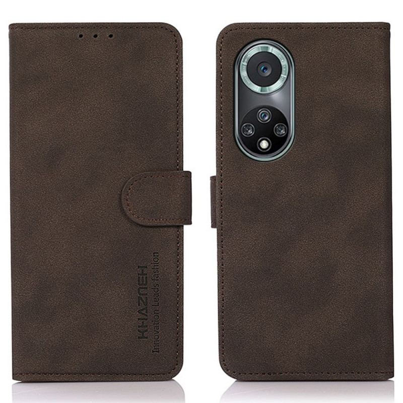 Flip Cover Huawei Nova 9 Pro Khazneh Fashion Læder Effekt