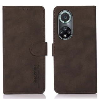 Flip Cover Huawei Nova 9 Pro Khazneh Fashion Læder Effekt