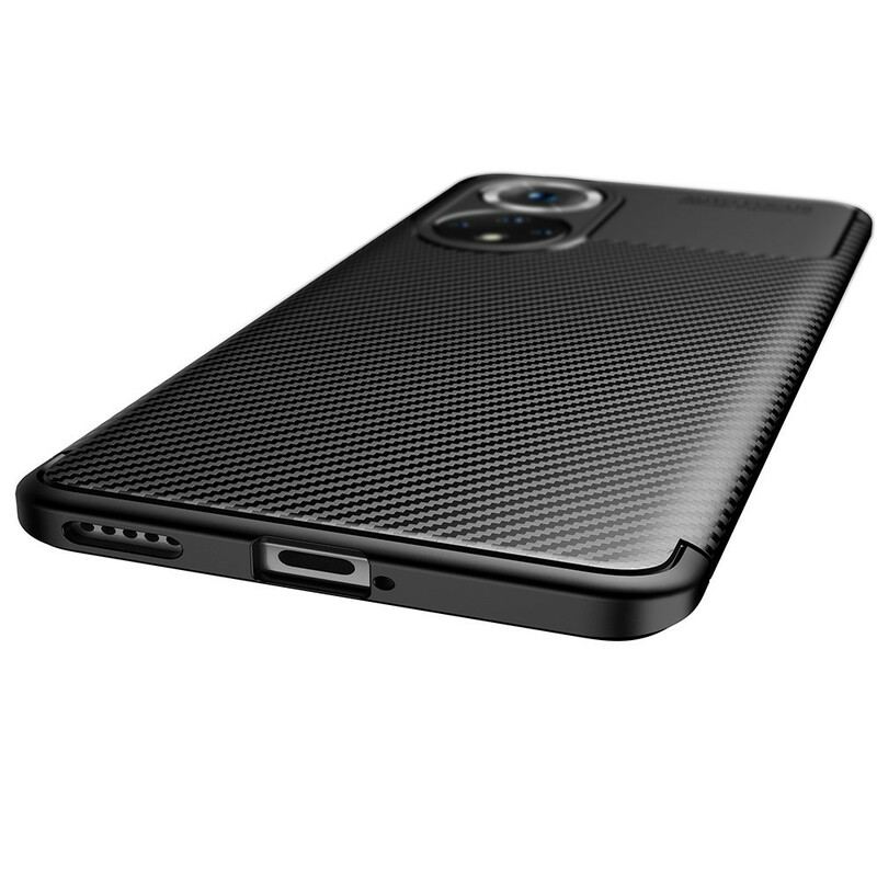 Mobilcover Huawei Nova 9 Pro Fleksibel Kulfibertekstur