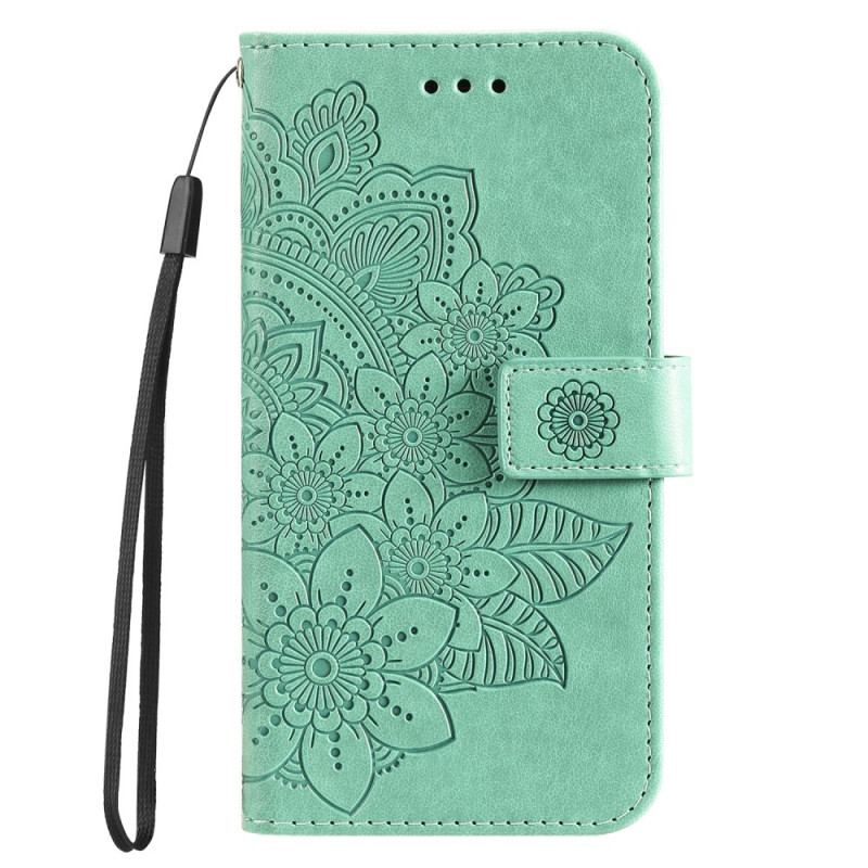 Flip Cover Huawei Nova 12s Mandala Dekor Med Rem