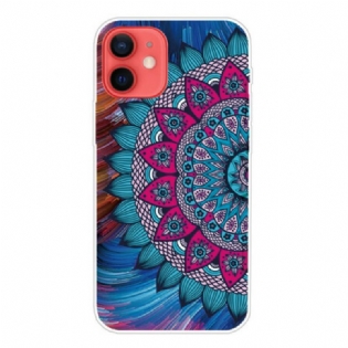 Cover iPhone 13 Mini Farverig Mandala