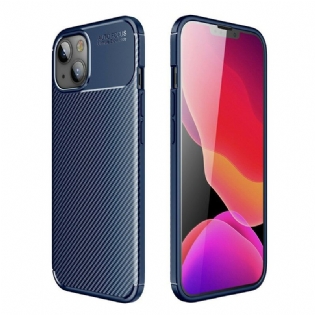 Cover iPhone 13 Mini Fleksibel Kulfibertekstur