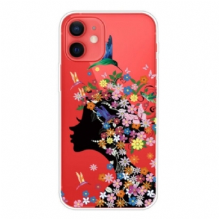 Cover iPhone 13 Mini Smukt Blomsterhoved
