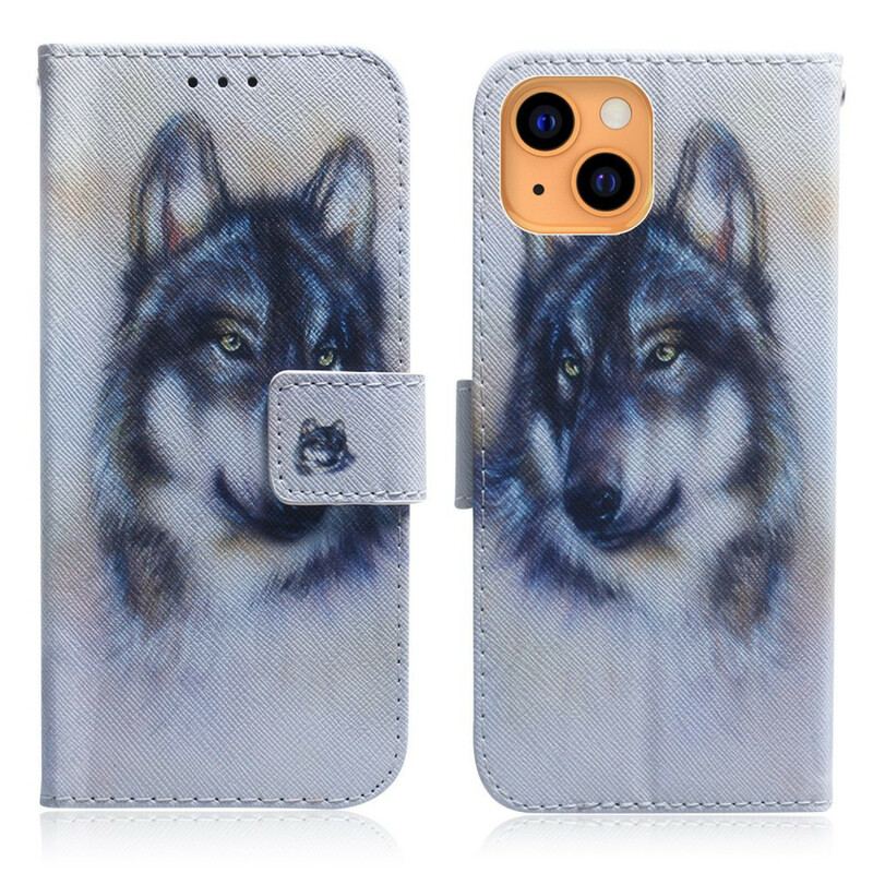 Flip Cover iPhone 13 Mini Hundeligt Udseende
