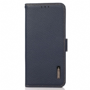 Flip Cover iPhone 13 Mini Khazneh Litchi Læder