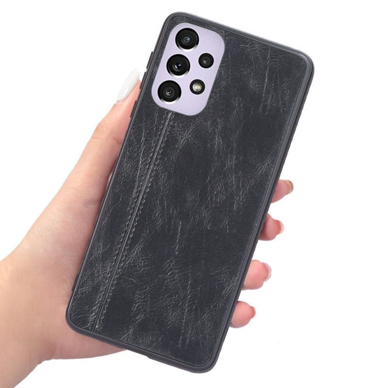Cover Samsung Galaxy A33 5G Couture Lædereffekt