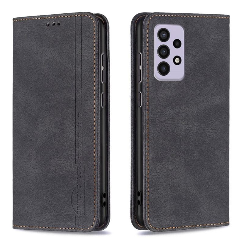 Cover Samsung Galaxy A33 5G Flip Cover Rfid Syning Binfen Farve