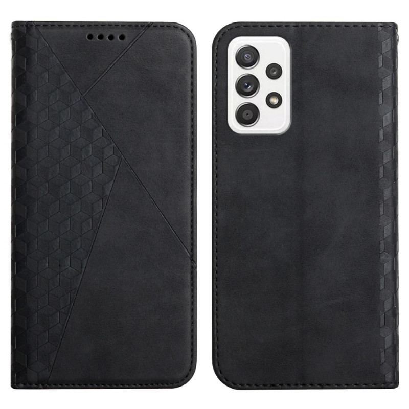 Cover Samsung Galaxy A33 5G Flip Cover Stil Læder 3d Mønster