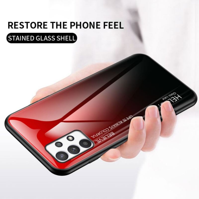 Cover Samsung Galaxy A33 5G Hærdet Glas Hej