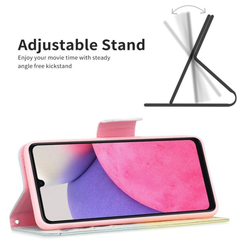 Flip Cover Samsung Galaxy A33 5G Lære At Flyve
