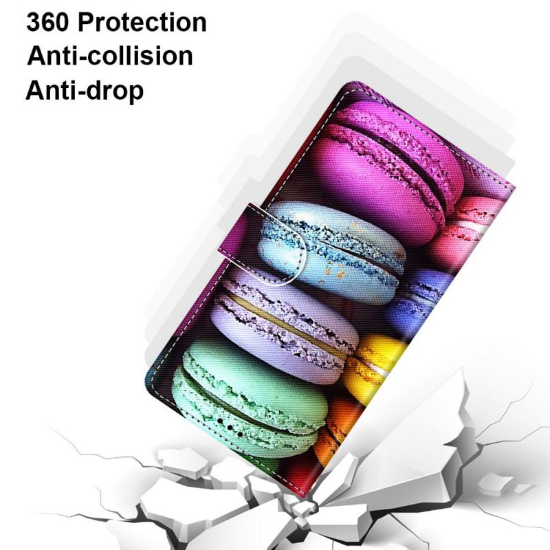 Flip Cover Samsung Galaxy A33 5G Macarons