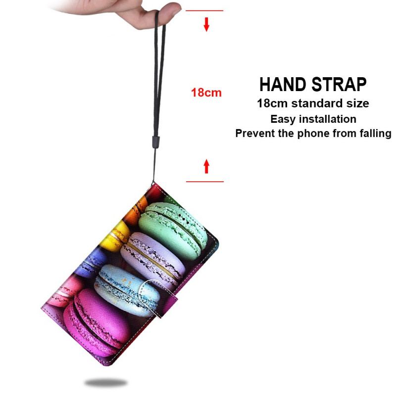 Flip Cover Samsung Galaxy A33 5G Macarons