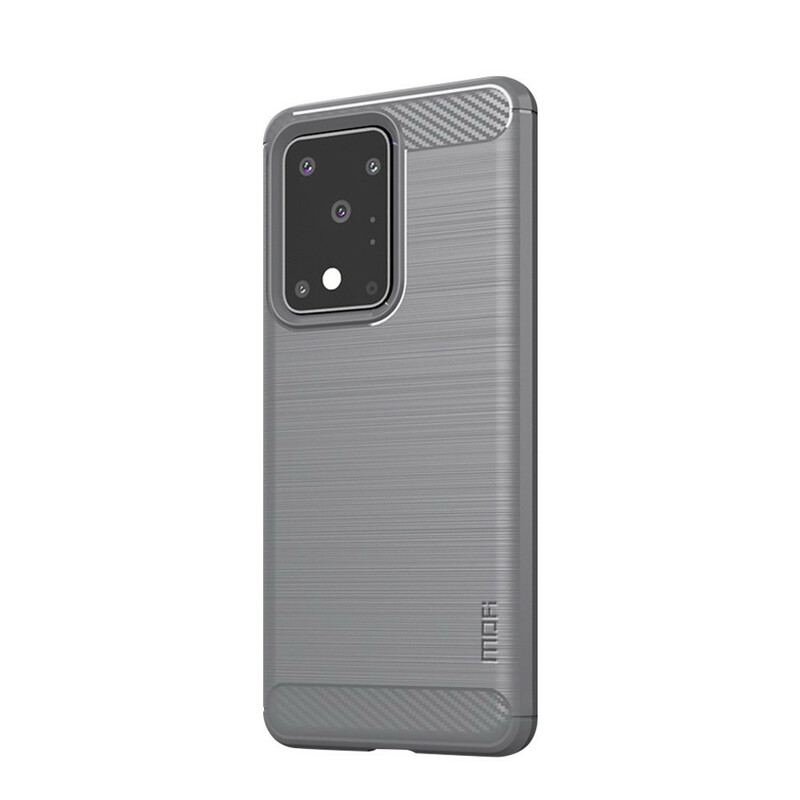 Cover Samsung Galaxy S20 Ultra Mofi Børstet Kulfiber