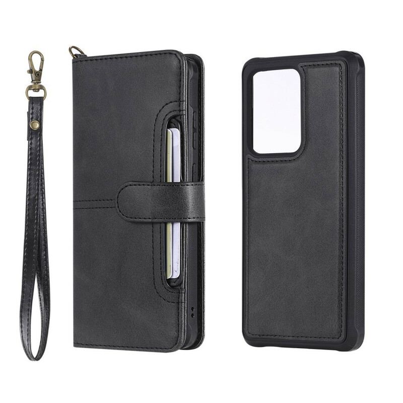 Flip Cover Samsung Galaxy S20 Ultra Udvendig Integreret Kortholder