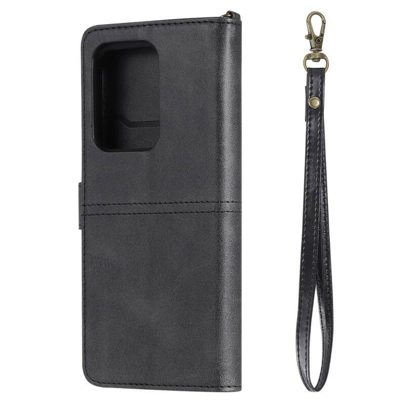 Flip Cover Samsung Galaxy S20 Ultra Udvendig Integreret Kortholder