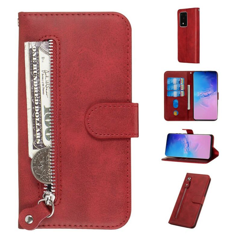 Flip Cover Samsung Galaxy S20 Ultra Vintage Møntpung