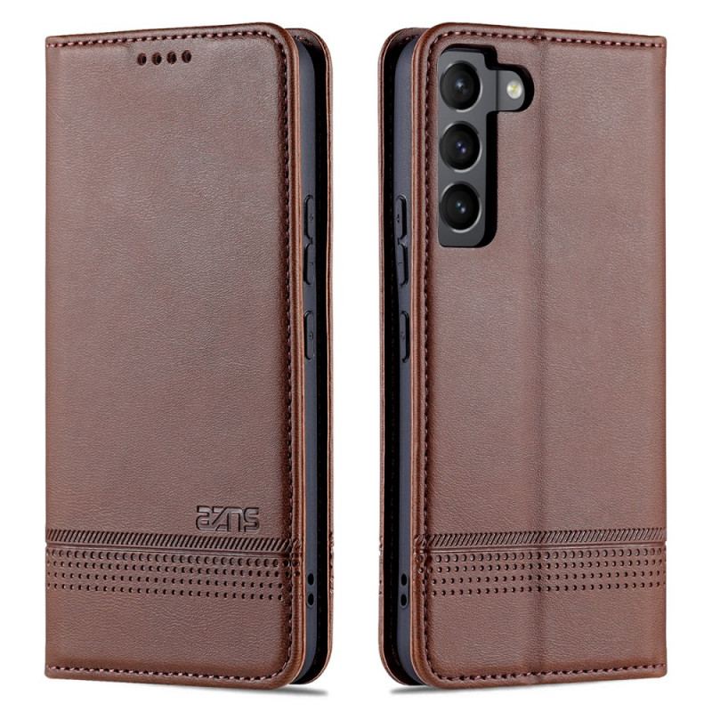 Cover Samsung Galaxy S22 5G Flip Cover Azns Læderstyling
