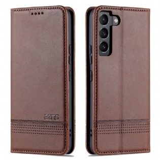 Cover Samsung Galaxy S22 5G Flip Cover Azns Læderstyling