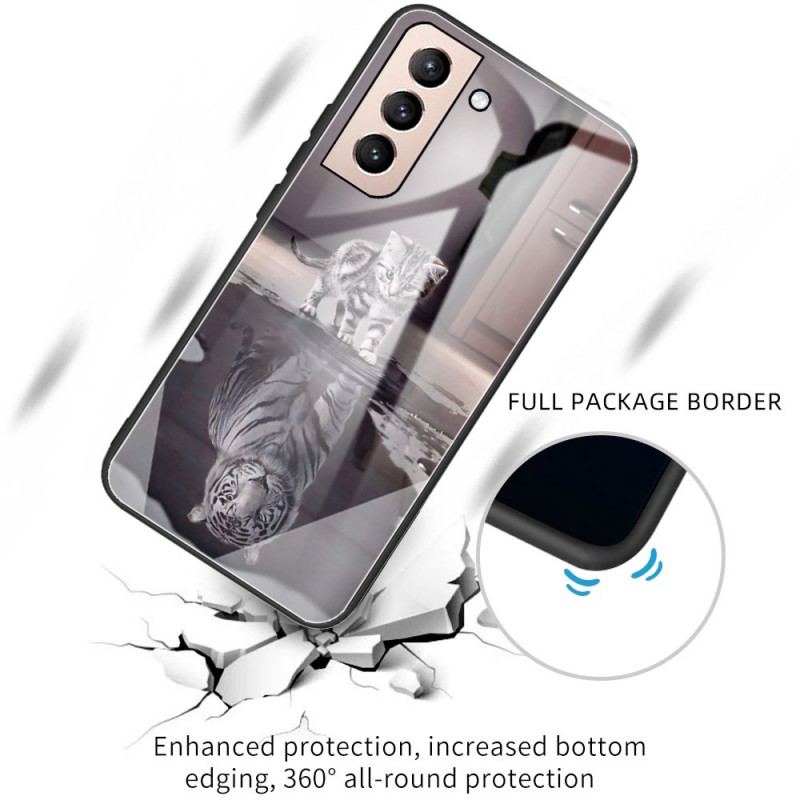 Cover Samsung Galaxy S22 5G Hærdet Glas Ernest The Tiger