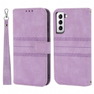 Flip Cover Samsung Galaxy S22 5G Blondesømme