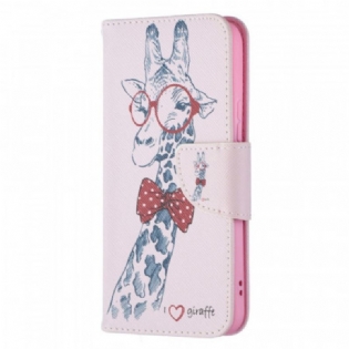 Flip Cover Samsung Galaxy S22 5G Brainy Giraf