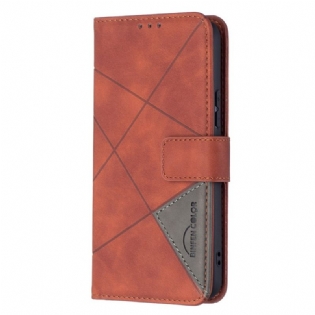 Læder Cover Samsung Galaxy S22 5G Binfen Farvetrekanter