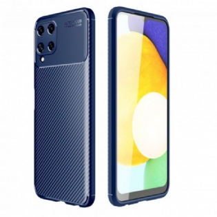 Cover Samsung Galaxy A22 Fleksibel Kulfibertekstur